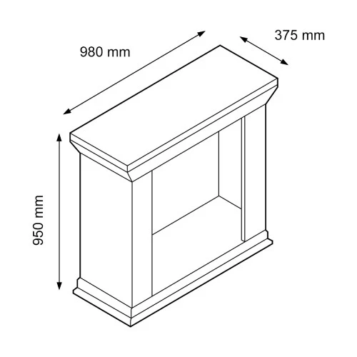 Bioethanol Kamin Xaralyn Cadiz – Bild 3
