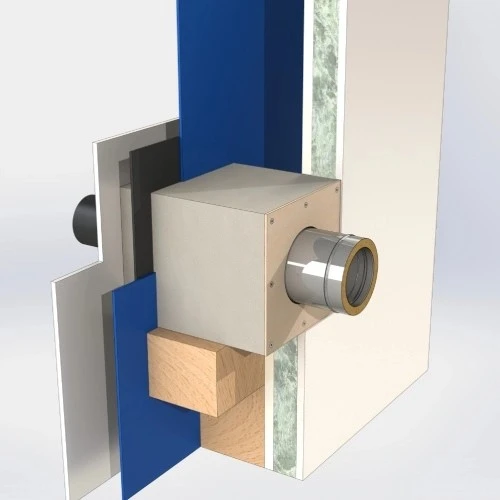 Wanddurchführung Kürzbar Für Wandstärken Bis 240 Mm - Tecnovis LUX-NOVA – Bild 6