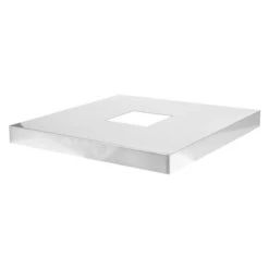 Kaminabdeckplatte Aus Edelstahl