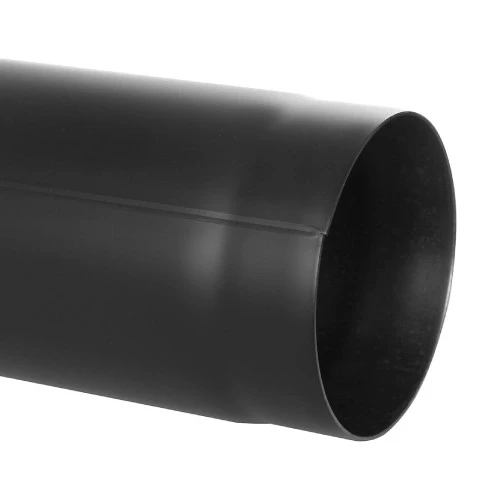 Ofenrohr - Längenelement 1000 Mm Schwarz - Tecnovis TEC-Stahl – Bild 2