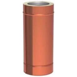 Längenelement 500 Mm Aus Kupfer - Doppelwandig - Tecnovis TEC-DW-Classic