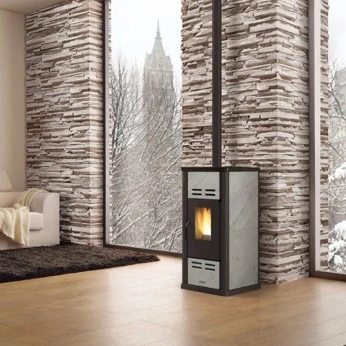 La Nordica Extraflame Serafina Petra Evo Pelletofen 8 KW – Bild 2