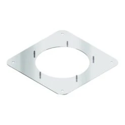 Kutzner Und Weber - Rauchsauger Zubehör Quadratische Schraubplatte Für Rauchsauger Diajekt (S)