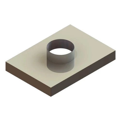 Kaminabdeckplatte Aus Kupfer â Bild 2